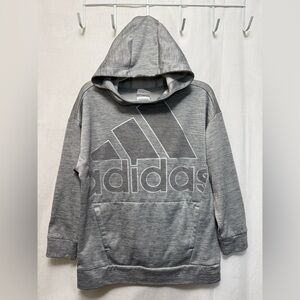 Adidas Kids Hoodie in Gray (Youth 7-8) 0130